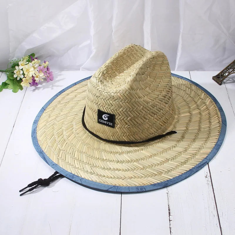 Hat - Fashion Lifeguard Hat Straw