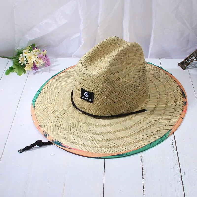 Hat - Fashion Lifeguard Hat Straw